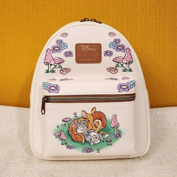 Loungefly Disney Bambi & Thumper Sleeping Mini Backpack s-l400.jpg main image 3